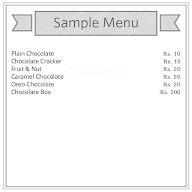 Choco Crush menu 1