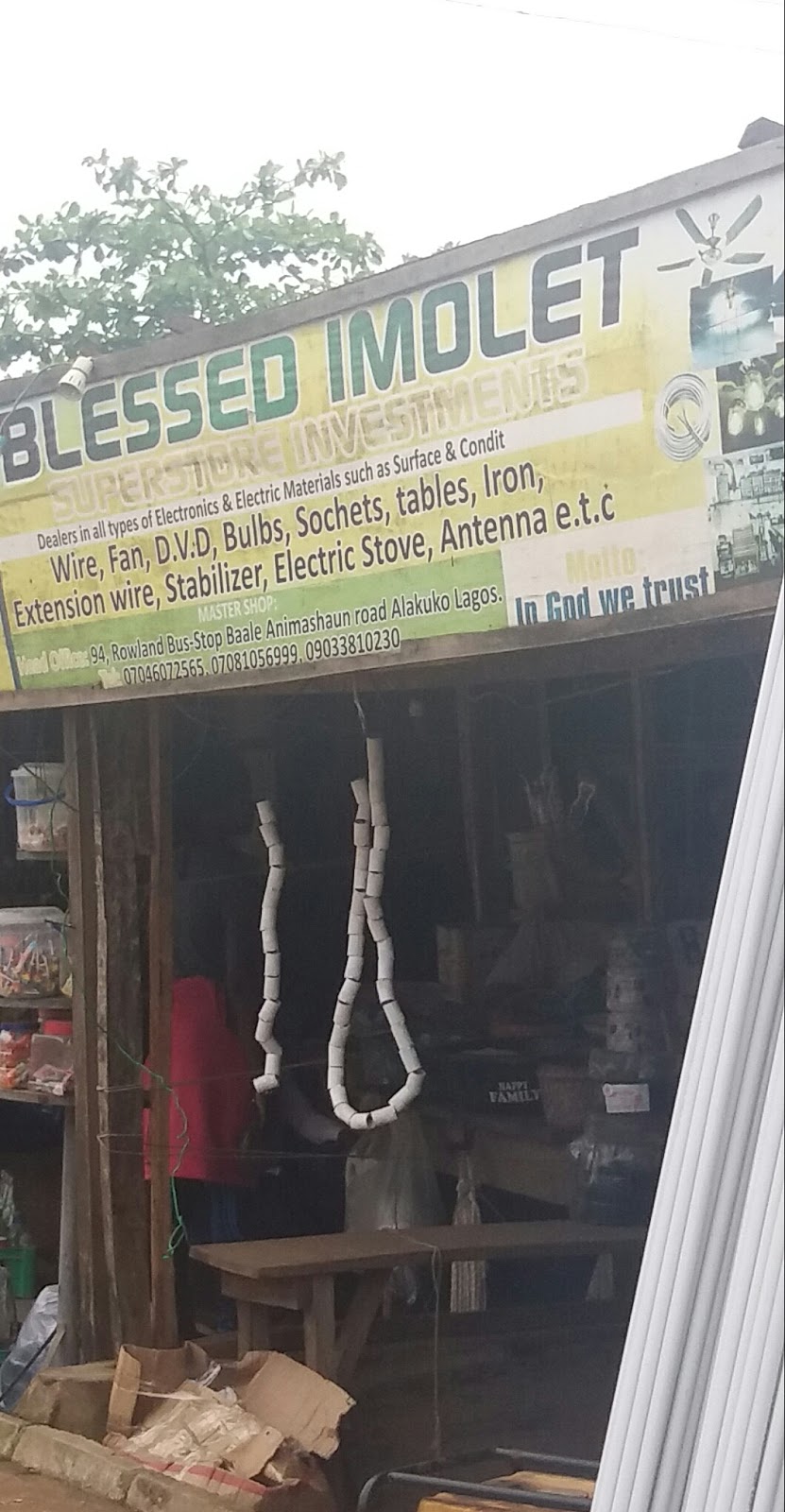 Blessed Imolet Superstore Investment