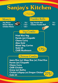 Sanjay's Kitchen menu 1