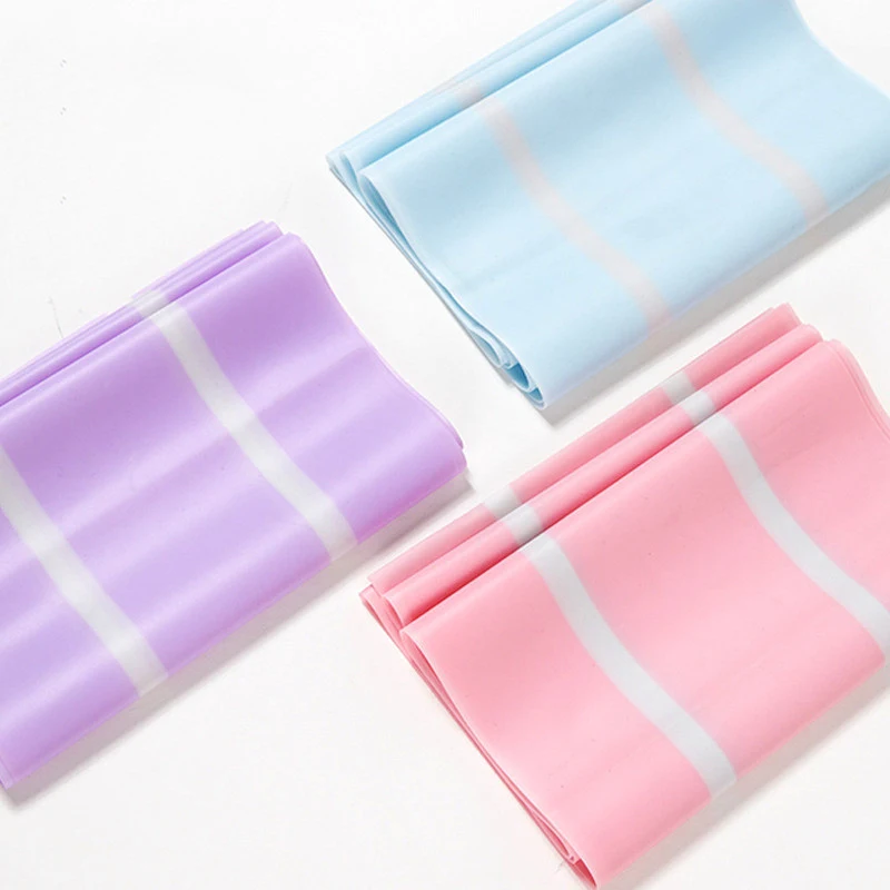 Faixa elástica de látex para yoga, corda de puxar fitness, banda de resistência para agachamento e esportes, treinos eficazes e seguros