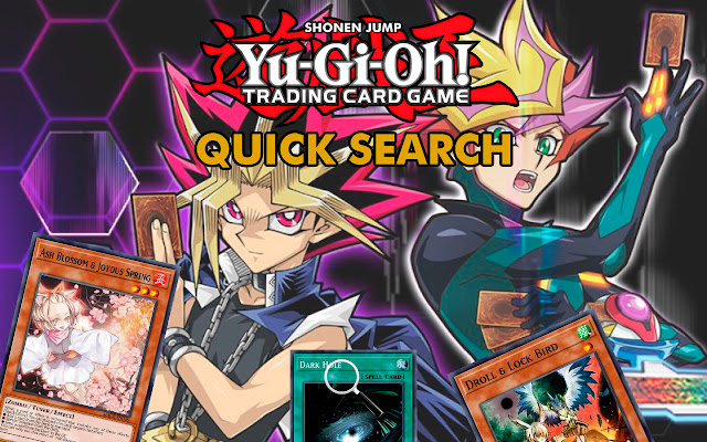 YuGiOh Quick Search chrome extension