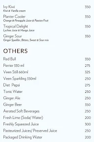 Above Sea Level - The Raintree menu 6