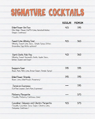 Burnt Garlic Restaurant menu 4