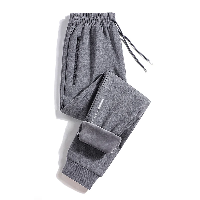 Title 4, Pantalon homme doublé polaire épais, casual, ja...