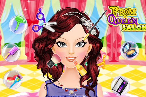 Screenshot Prom Queen Makeover Salon Game