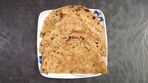 2 Loaded Aloo Paratha With Pickle