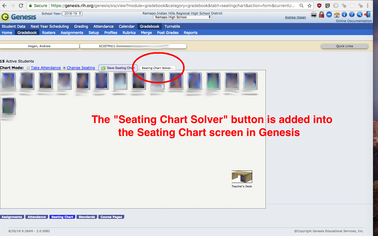 Genesis: Seating Chart Tools Preview image 0