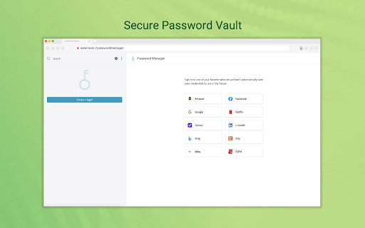 Privacy Expert Password Manager Preview 1