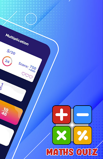 Screenshot Math Quiz App-Maths Challenges