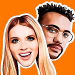 Cover Image of Descargar Emolfi Keyboard: selfie stickers for messengers 0.5.6 APK