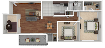 Go to Popular Renovated Floorplan page.