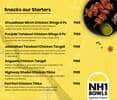 NH1 Bowls - Highway To North menu 4