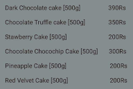 Cake Delight menu 1