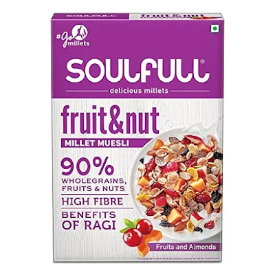 Soulfull Millet Muesli - Fruity - 2x400 g