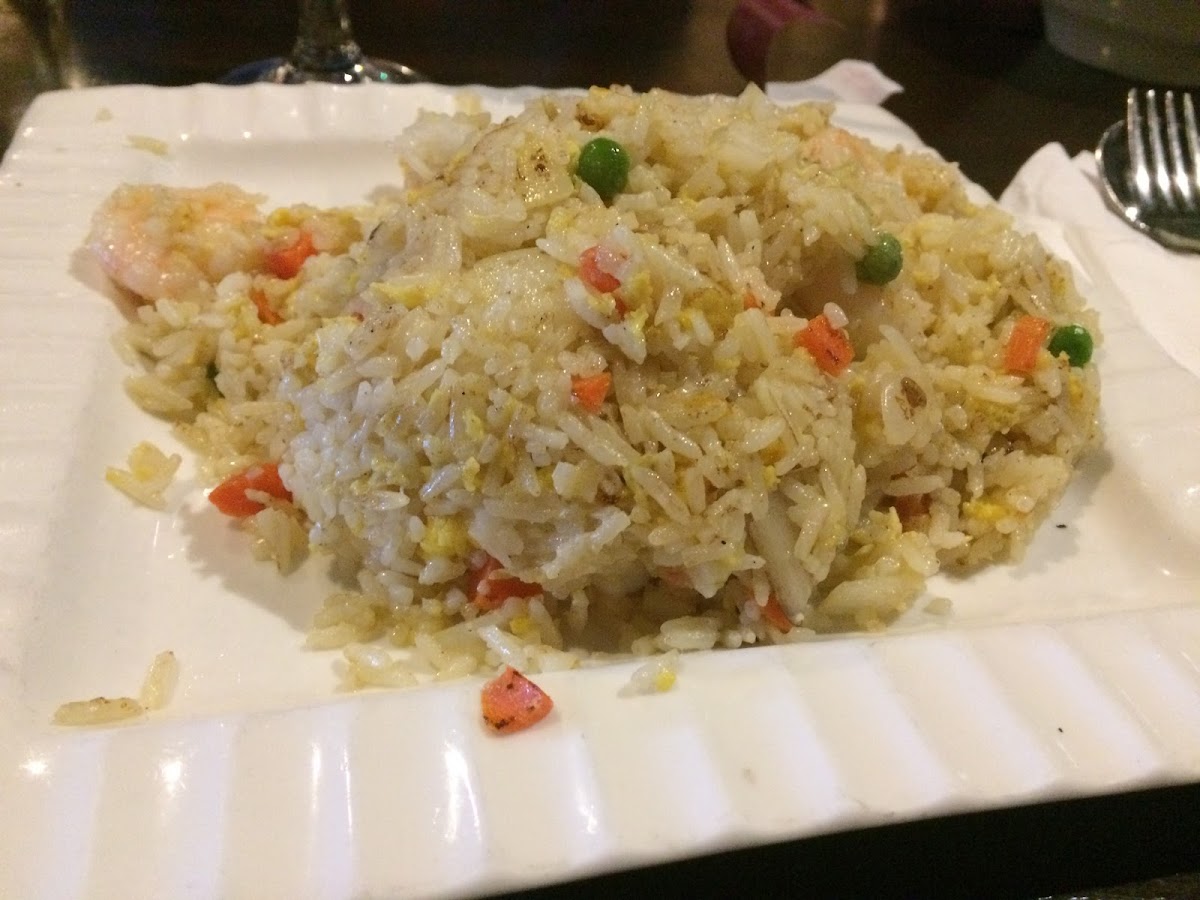 Absolutely amazing!!!!!!!!!!!! Shrimp Fried Rice.