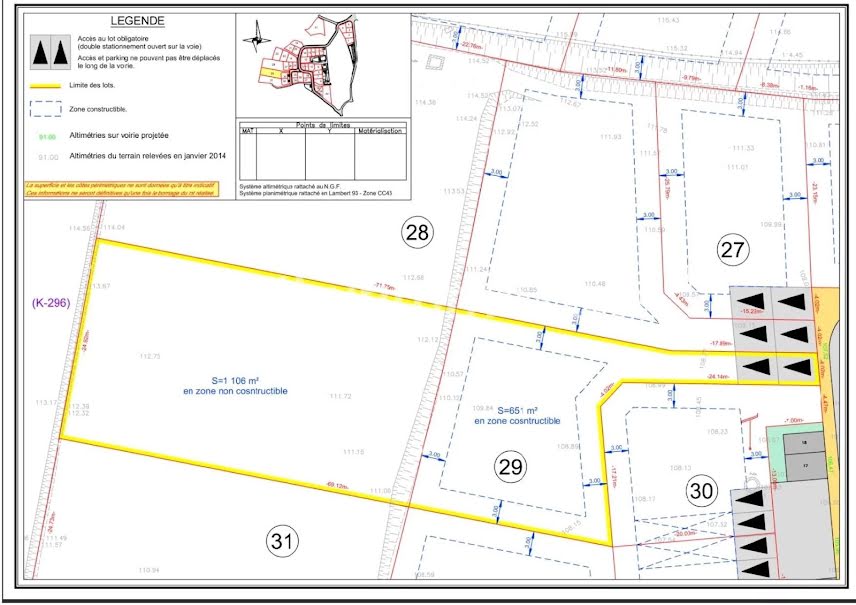 Vente terrain à batir  1757 m² à Cazouls-lès-Béziers (34370), 208 000 €