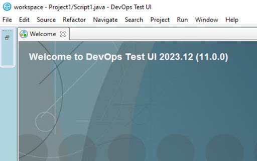 IBM DevOps Test UI - Web UI