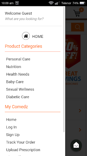Comedz - Your Trusted e-pharmacy. 1.0.10 screenshots 1