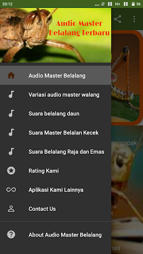 Audio Master Belalang Offline Terbaru