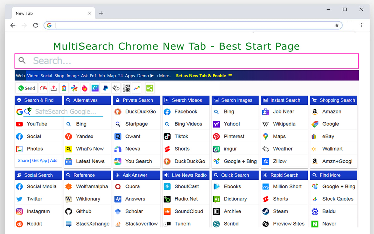 Fastest Search Web, Social Videos, Photos one Preview image 3