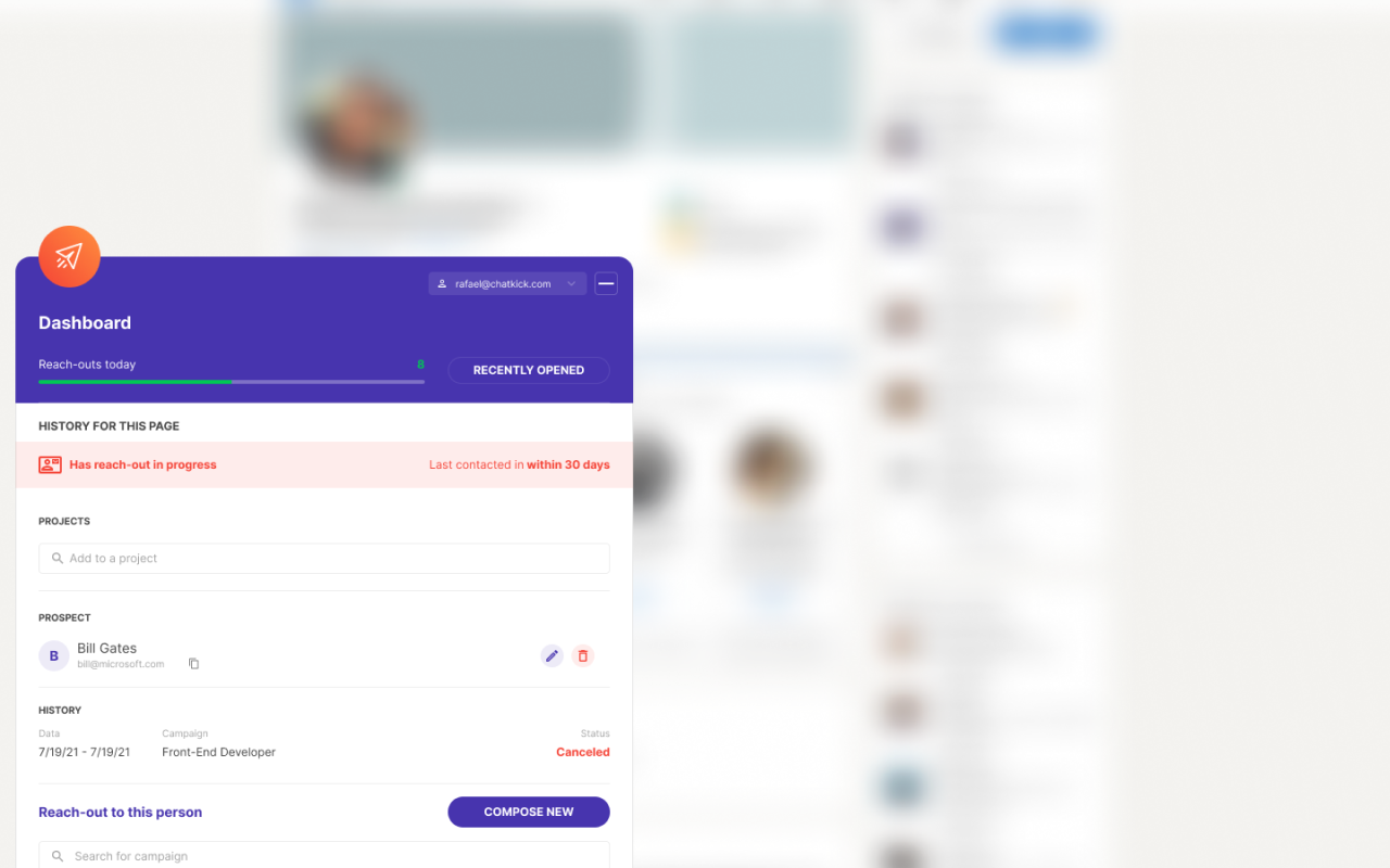 Talent CRM Source Chrome Extension Preview image 6