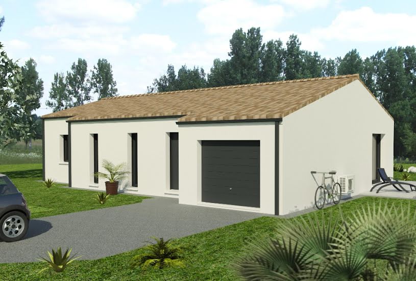  Vente Terrain + Maison - Terrain : 658m² - Maison : 114m² à Saint-Bris-des-Bois (17770) 