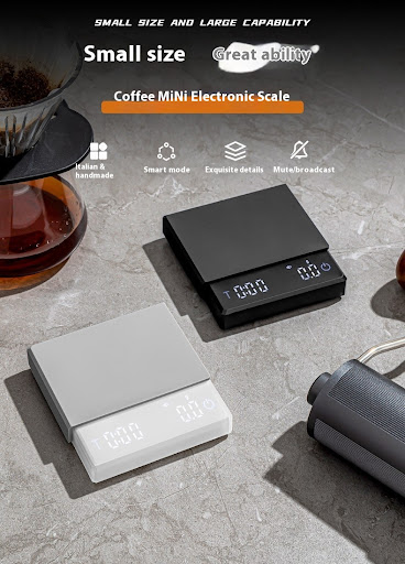 Title 7, High-Precision Rechargeable Smart Pour-over Cof...
