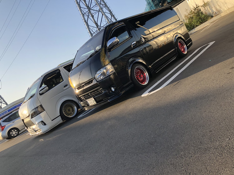 ハイエースのホイール交換に関するカスタム事例の投稿画像5枚目