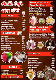 Ansh Cafe menu 3