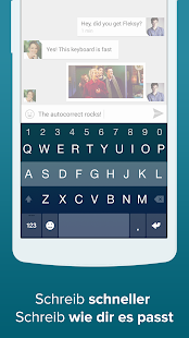 Fleksy Tastatur + Emoji Screenshot