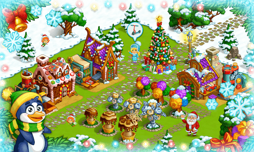 Farm Snow: Happy Christmas Story With Toys & Santa screenshots 14