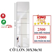 [Cỡ Lớn 30X30Cm] Gương Dán Tường Tráng Gương Sáng Bóng, Decor Phòng, Soi Nhà Tắm Tiện Dụng