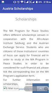 Austria Scholarships - náhled