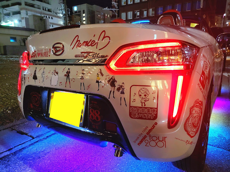 GARSON9990@札幌さんが投稿したアムコペン・738ナンバー・沖縄県・アムカー・安室奈美恵に関するカスタム事例の投稿画像7枚目