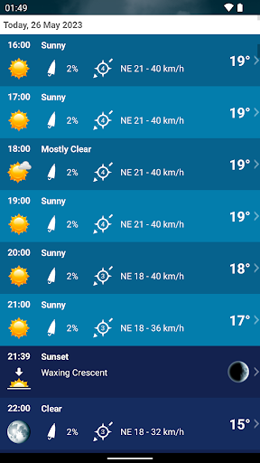 Screenshot Weather Belgium XL PRO