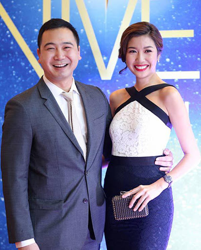 Thúy Vân và John Tuấn Nguyễn thuở còn mặn nồng