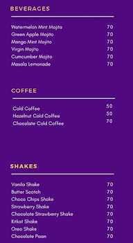 Rajasthan Foods menu 1