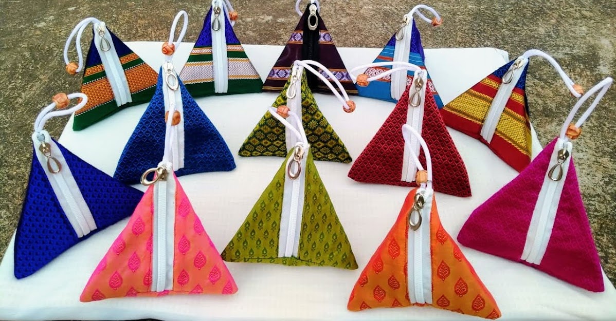 Handmade Handloom Pouch Bags for Women