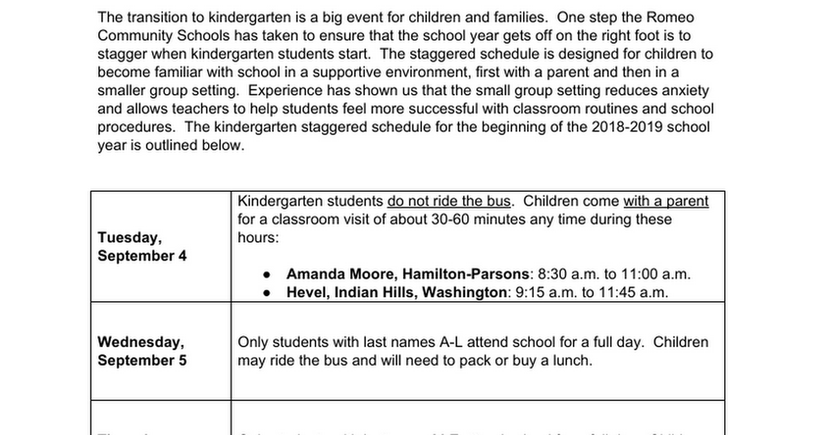 Kindergarten staggered start 2018-2019 (1)