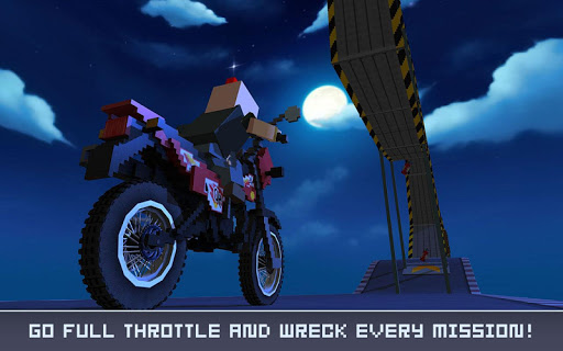 Blocky Crazy Stunt Jumper