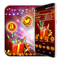 Diwali Crackers Launcher Theme