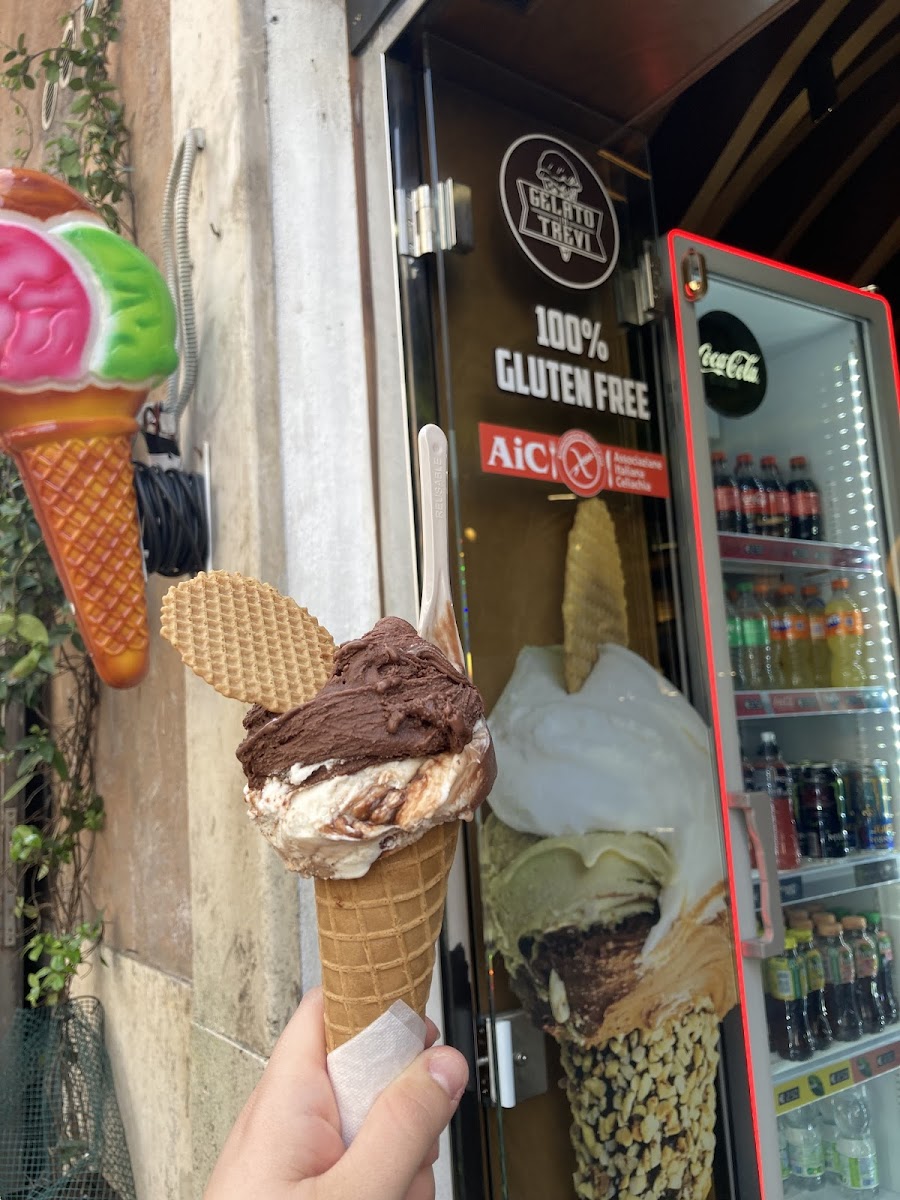 Gluten-Free at Gelato in Trevi