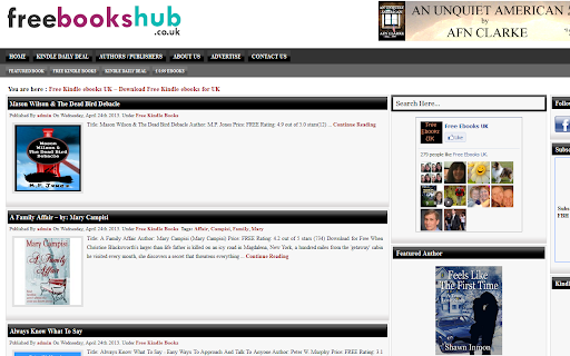 Freebookshub - Download Free eBooks for UK