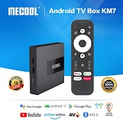 Mecool Km7 Android 11 Tv Box, Chứng Chỉ Google, Amlogic S905Y4 Ddr4 5G Wifi, Youtube 4K