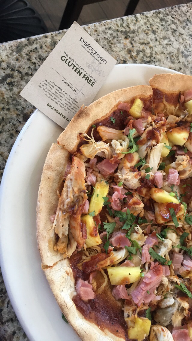 Gluten-Free Pizza at bellagreen