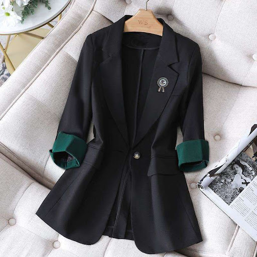 Title 2, Thin three-quarter sleeves plus size womens su...