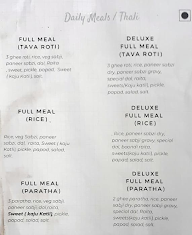 Agarwal Food Service menu 1