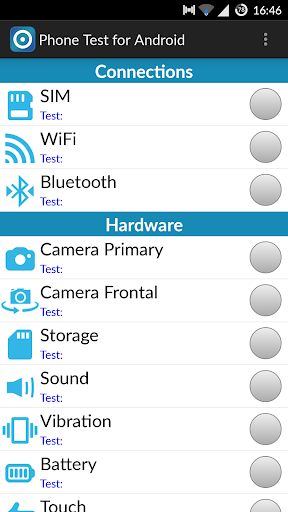 Phone Test for Android
