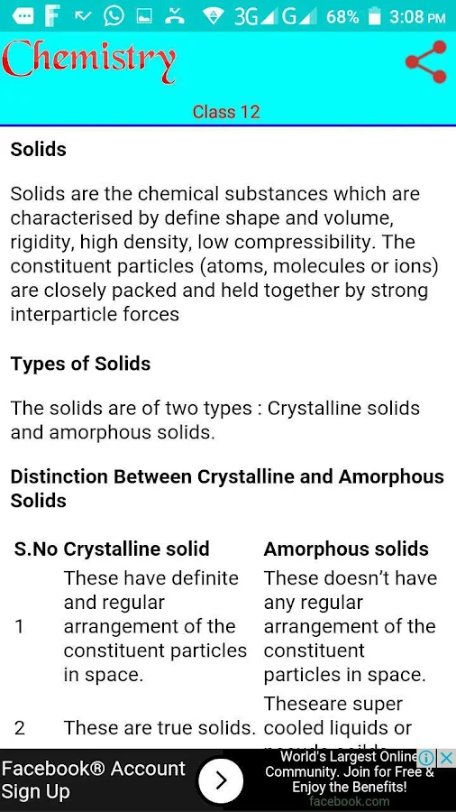    Class 12 Chemistry Notes- screenshot  