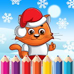 Cover Image of Herunterladen Christmas Coloring Pages for Kids 1.0.5 APK